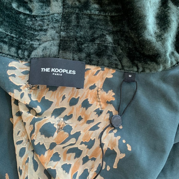 The Kooples Green Embroidered Kimono, NWOT - Picture 4 of 9